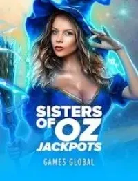 sisters of oz jackpots game logo