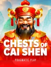 chests of cai shen slot logo
